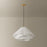 Troy Lighting Edna 1Lt 25" Pendant, Vintage Gold Leaf/Handmade Paper