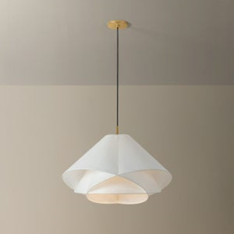 Troy Lighting Edna 1Lt 25" Pendant, Vintage Gold Leaf/Handmade Paper
