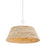Troy Lighting Sequoia 1Lt 36" Pendant, Gesso White/Natural Rattan - F2836-GSW