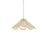 Troy Lighting Petal 1Lt 24" Pendant, Patina Brass/Opal Glossy - F3324-PBR