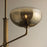 Troy Lighting August 4Lt Chandelier, Patina Brass/Ombre