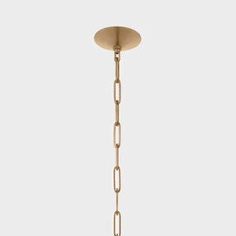 Troy Lighting Tully 4Lt Lantern, Patina Brass/Clear