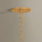 Troy Lighting Delmore 6Lt Chandelier, Vintage Gold Leaf