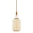 Troy Lighting Judson 1 Light 14" Lantern, Patina Brass/Cream Opal - F4814-PBR