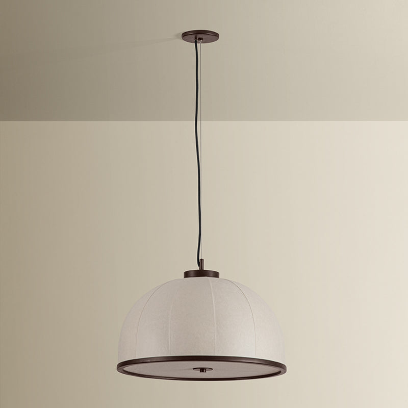 Troy Lighting Rodrick 3 Light Pendant, Bronze Leaf/Handmade Paper