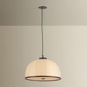 Troy Lighting Rodrick 3 Light Pendant, Bronze Leaf/Handmade Paper
