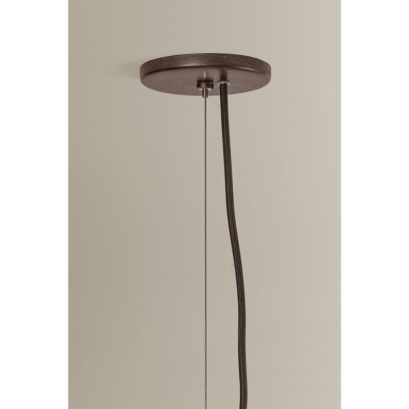 Troy Lighting Rodrick 4 Light Pendant, Bronze Leaf/Handmade Paper