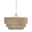 Troy Lighting Reza 1Lt 34" Chandelier, Patina Brass/Natural String - F5934-PBR
