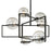Troy Lighting Elliot 6Lt Chandelier, Textured Black - F6226-TBK