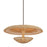 Troy Lighting Draco 3Lt 40" Pendant, Bronze Leaf/Natural Wicker - F6240-BRL