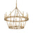 Troy Lighting Sutton 20 Light Chandelier, Champagne Silver Leaf - F6248-CPL