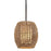 Troy Lighting Conga 1 Light Pendant, Tidepool Bronze