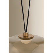Troy Lighting Walz 1 Light 18"W Pendant, Patina Brass/Bronze