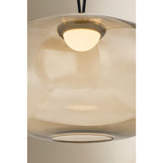 Troy Lighting Walz 1 Light 18"W Pendant, Patina Brass/Bronze