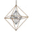 Troy Lighting Epic Pendant, Gold Leaf