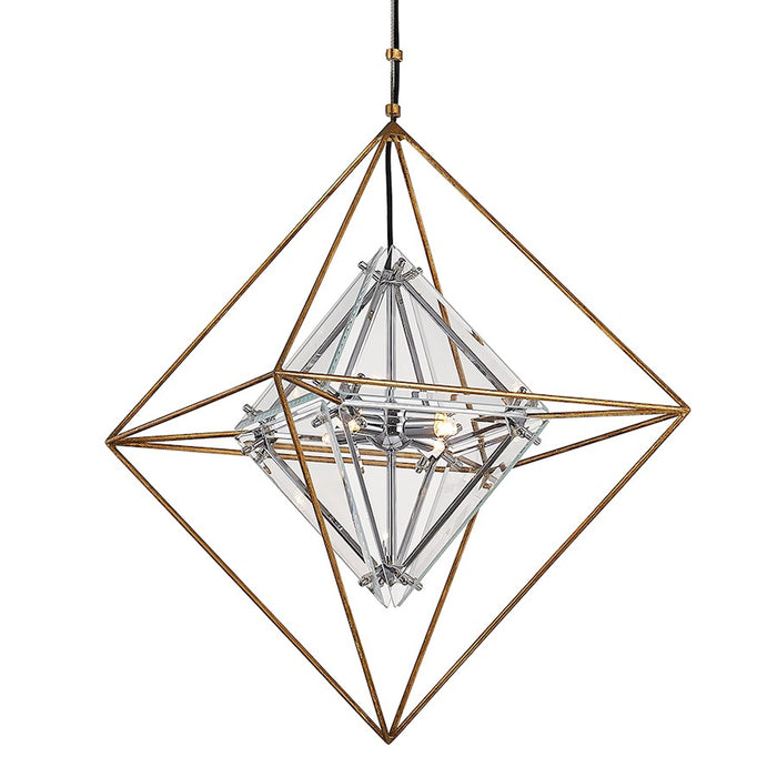 Troy Lighting Epic Pendant, Gold Leaf