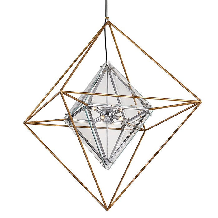 Troy Lighting Epic Pendant, Gold Leaf