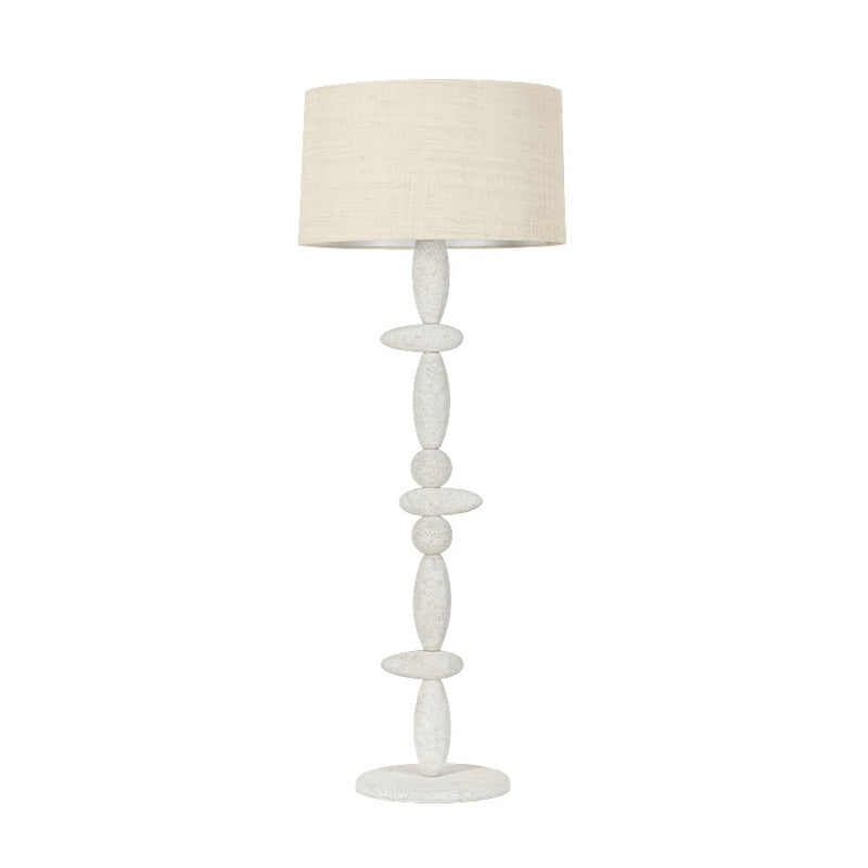 Troy Lighting Cullen 1Lt Floor Lamp, Gold Leaf/Clay/Saguran - PFL5564-VGL-CGL