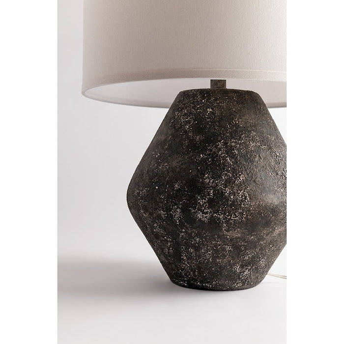 Troy Lighting Artifact 1 Light Table Lamp, Graystone