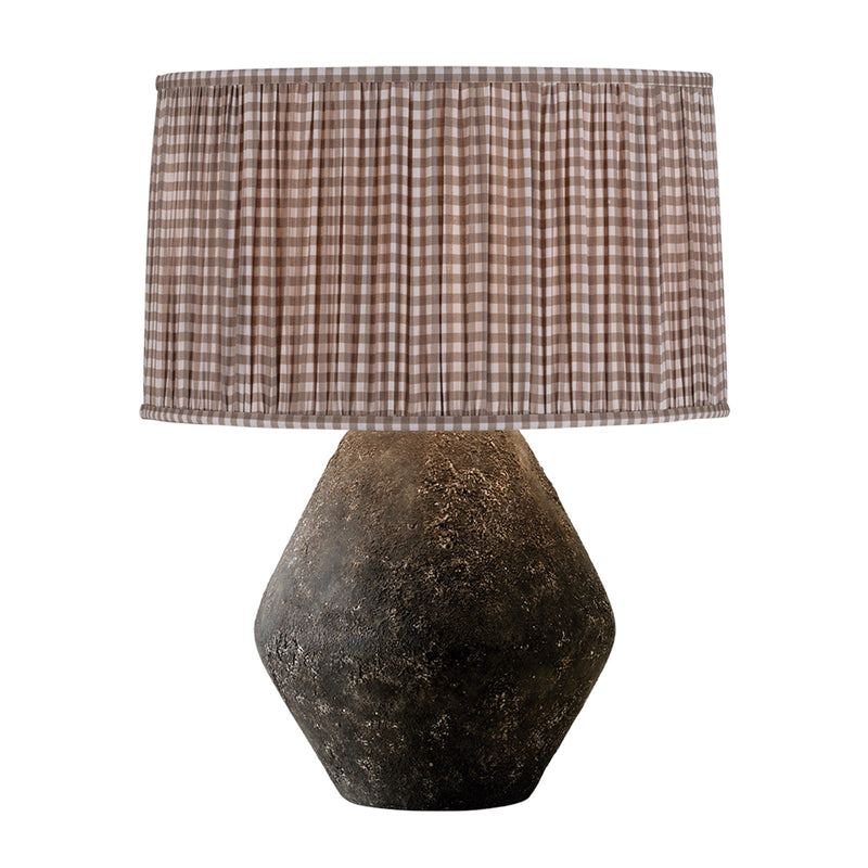 Troy Lighting Artifact 1 Light Table Lamp, Lava/Linen