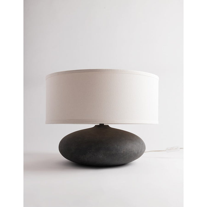 Troy Lighting Zen 1 Light Table Lamp, Graystone
