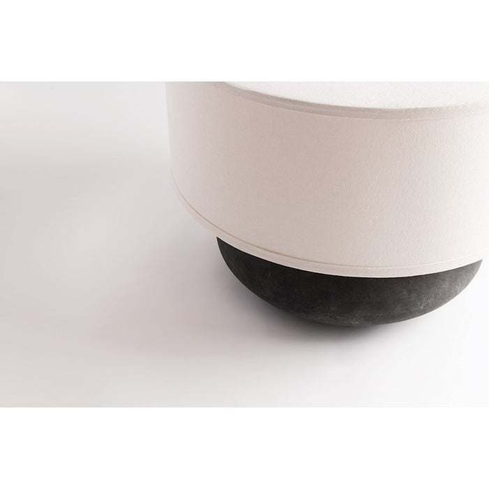 Troy Lighting Zen 1 Light Table Lamp, Graystone
