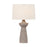 Troy Lighting Osgood 1Lt Table Lamp, Brass/Off White Linen - PTL1329-PBR-CKS