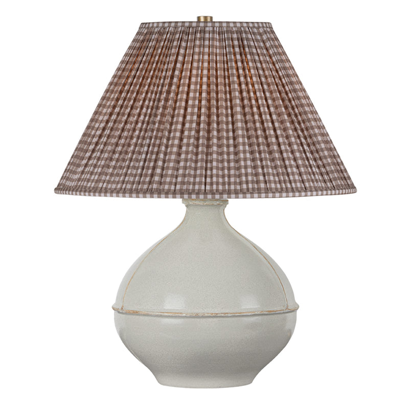 Troy Lighting Salvage 1Lt Table Lamp, Brs/Off White Linen