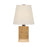 Troy Lighting Kerwin 1Lt Table Lamp, Bronze Leaf/Natural Linen - PTL2928-BRL-CCQ