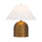 Troy Lighting Arvin 1Lt Table Lamp, Patina Brass/Off White Linen - PTL3520-PBR