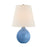 Troy Lighting Jarvis 1Lt Table Lamp, Brass/White Linen 1 - PTL4524-PBR-CDL