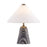 Troy Lighting Millbrae 1Lt Table Lamp, Brass/Off White Linen - PTL5024-PBR