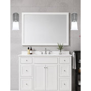 Toltec Odyssey 12.75in 1-Light Wall Sconce | Modern Brushed Nickel and White Opal Glass | Bedroom & Hallway | 5 x 8.25 x 12.75 in | Model 2611-BN-5031