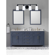 Toltec Paramount 4-Light Bath Bar | Matte Black Steel and White Opal Glass | Bathroom Vanity & Powder Room | 7.25 x 8.75 in | Model 3424-MB-261