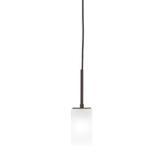 Toltec Apollo 4in 1-Light Mini Pendant | Modern Dark Granite Steel and White Marble Glass | Kitchen Island & Dining Room | 4 x 13.25 in | Model 572-DG-541