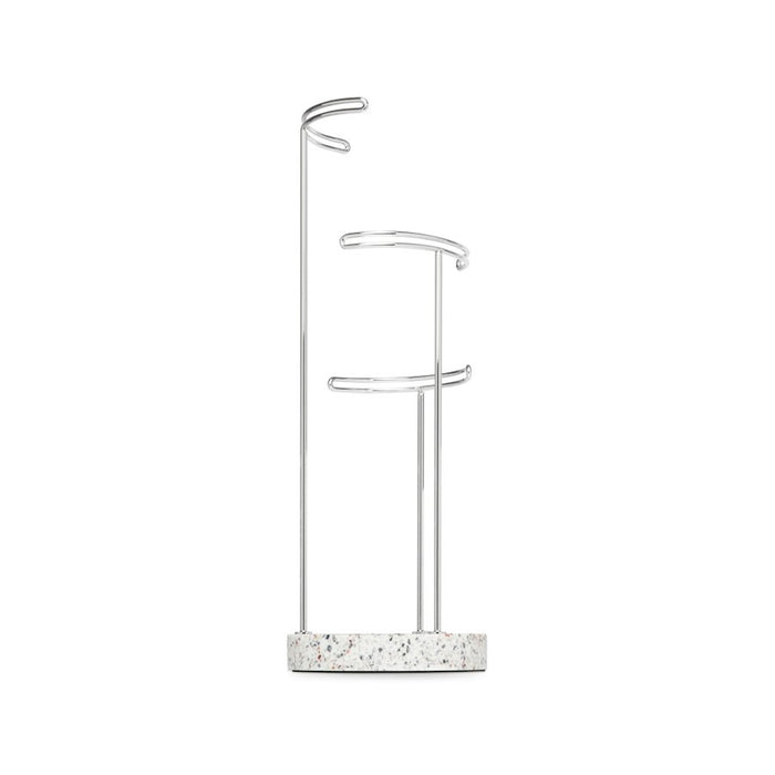 Umbra Tesora Jewelry Stand Terrazzo, Grey/Multi