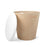 Umbra Woodrow Storage Ottoman Stool, Natural/White
