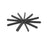 Umbra Fanfare Trivet, Set of 2, Black
