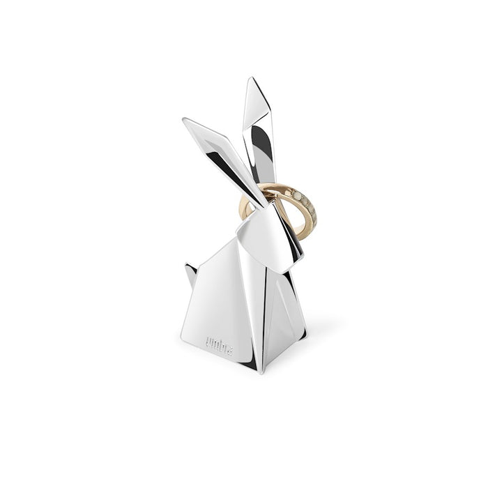 Umbra Origami Animals 3 Pack Ringholders, Chrome