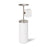 Umbra Portaloo Toilet Paper Stand, White/Nickel