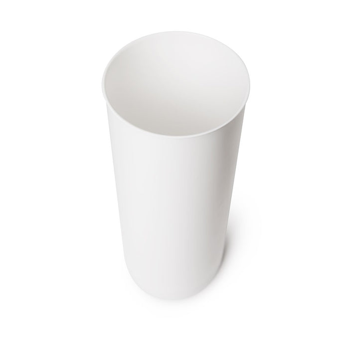 Umbra Portaloo Toilet Paper Stand, White/Nickel