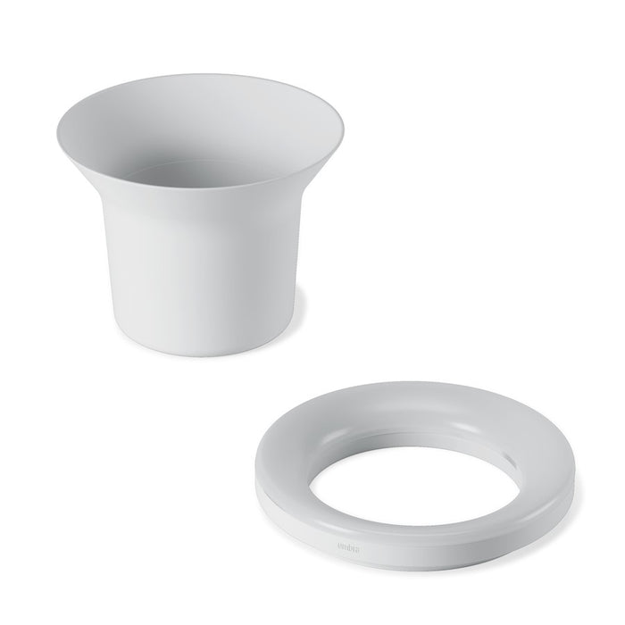 Umbra Ora Planter, White
