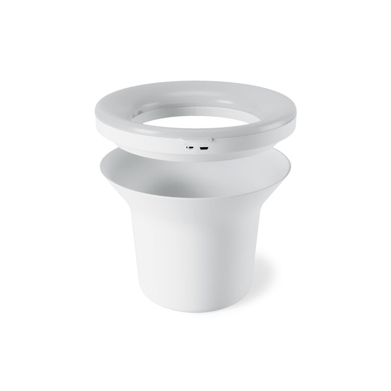 Umbra Ora Planter, White