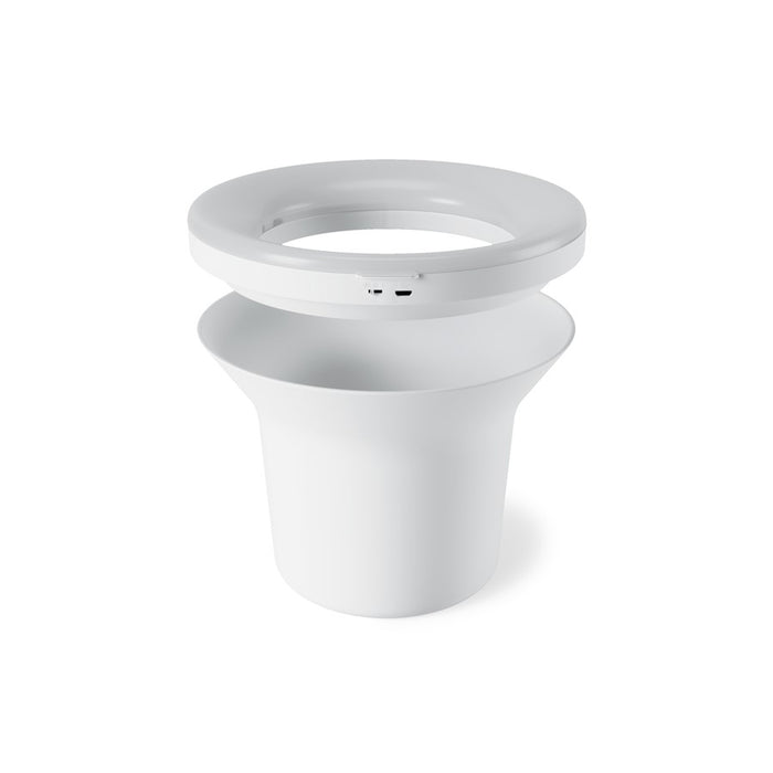 Umbra Ora Planter, White