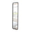 Umbra Hub Leaning Mirror, Black