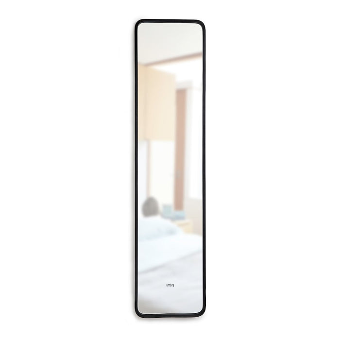 Umbra Hub Leaning Mirror, Black
