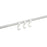 Umbra Sure-Lock Tension Storage Round 45"-72", Chrome
