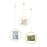 Umbra Fotochain Circular Photo Display, Matte Brass