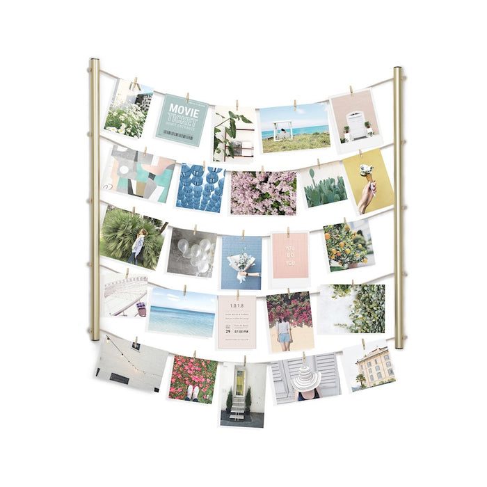 Umbra Hangit Photo Display, Matte Brass