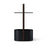 Umbra Hub Storage Table, Black/Walnut